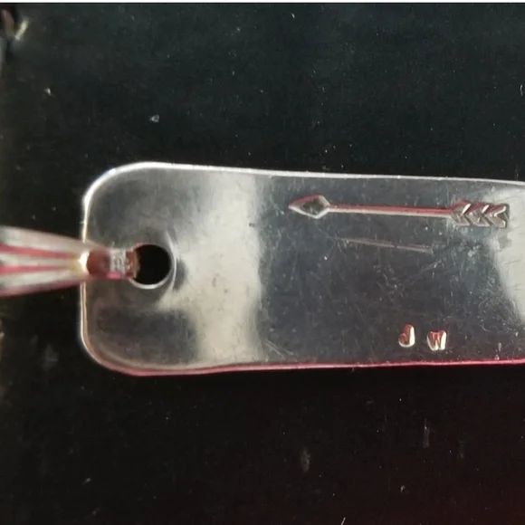 Vintage Native American(Cherokee) Sterling Pendant says 'Mother' in Tsalagi - Picture 2 of 4